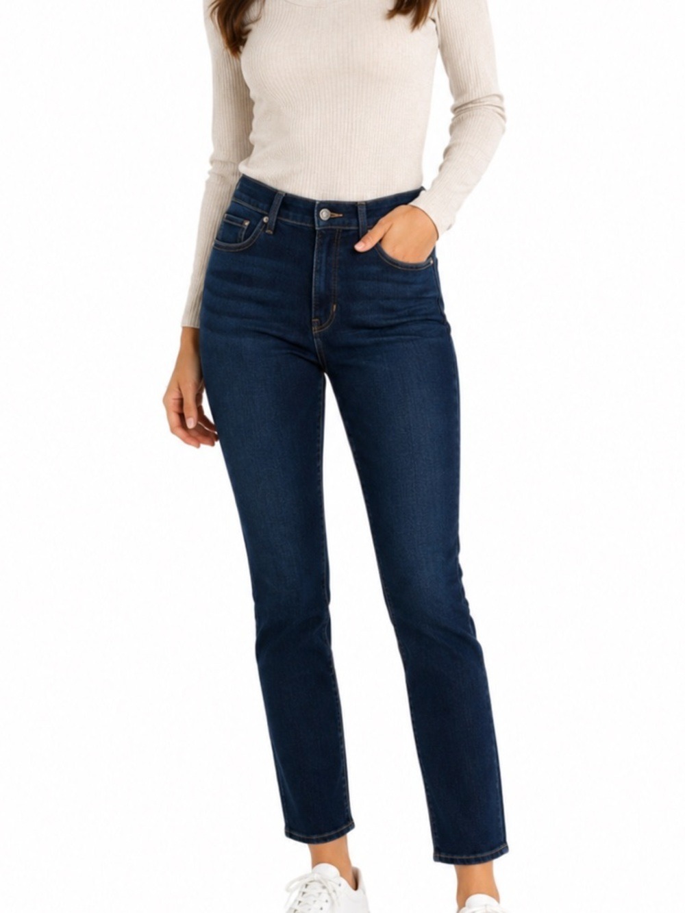 Banana Republic Jeans 30S High Rise Slim Dark Wash Stretch Denimcore Classic NWT
